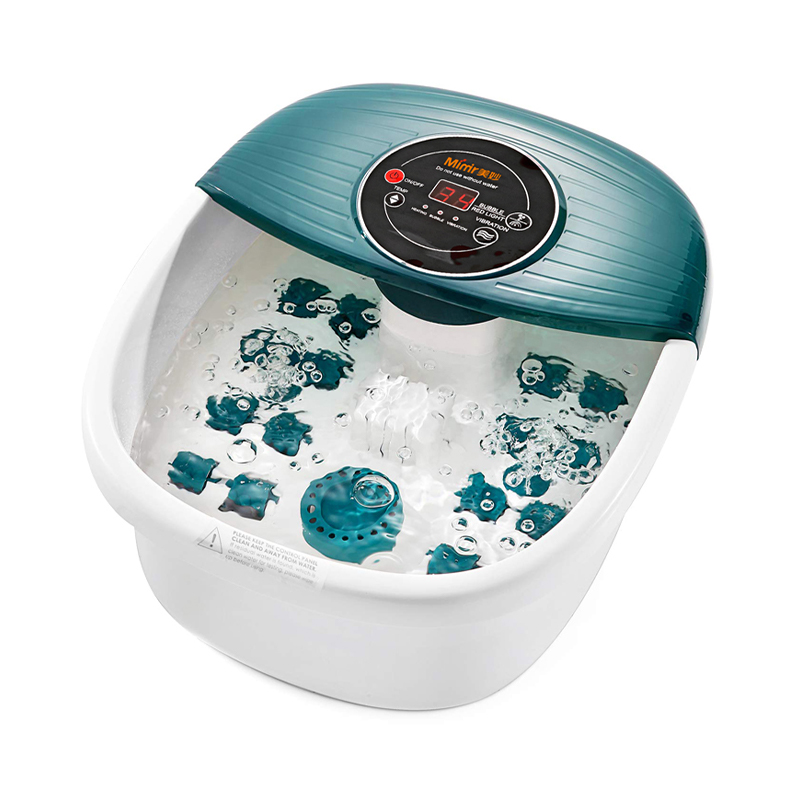 Masseur de bain spa pour les pieds MM-19A avec bulles de chaleur et massage par vibrations