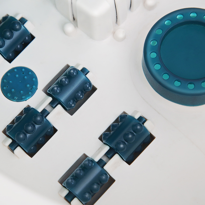 Masseur de bain spa pour les pieds MM-19A avec bulles de chaleur et massage par vibrations