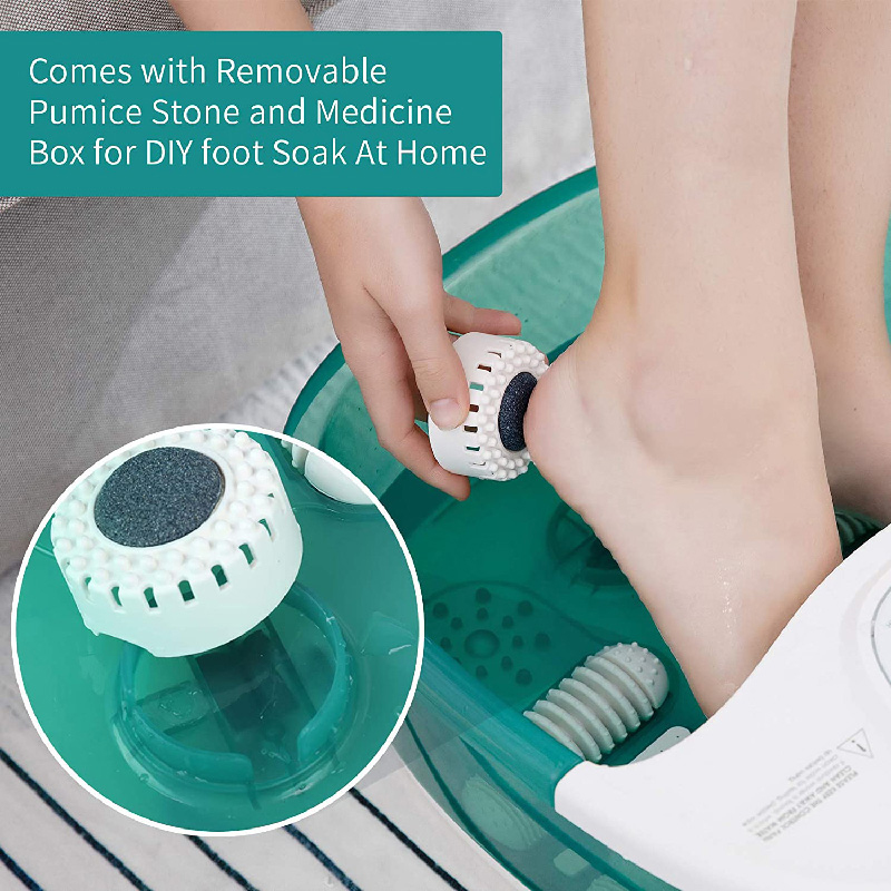 Masseur de bain spa pour les pieds MM-20A-3 avec chaleur et quatre grands rouleaux de massage