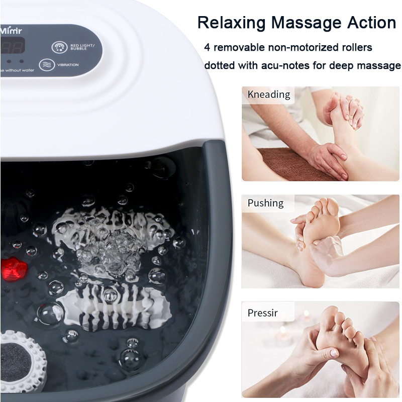 Masseur de bain spa manuel pour les pieds MM-20M-8 avec vibration