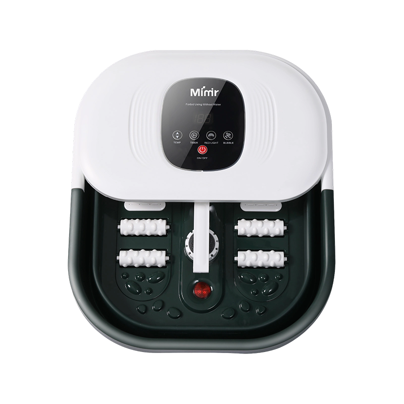 Machine de spa pliable pour les pieds, avec pierre ponce, pour Massage relaxant des pieds, MZD-22B-1