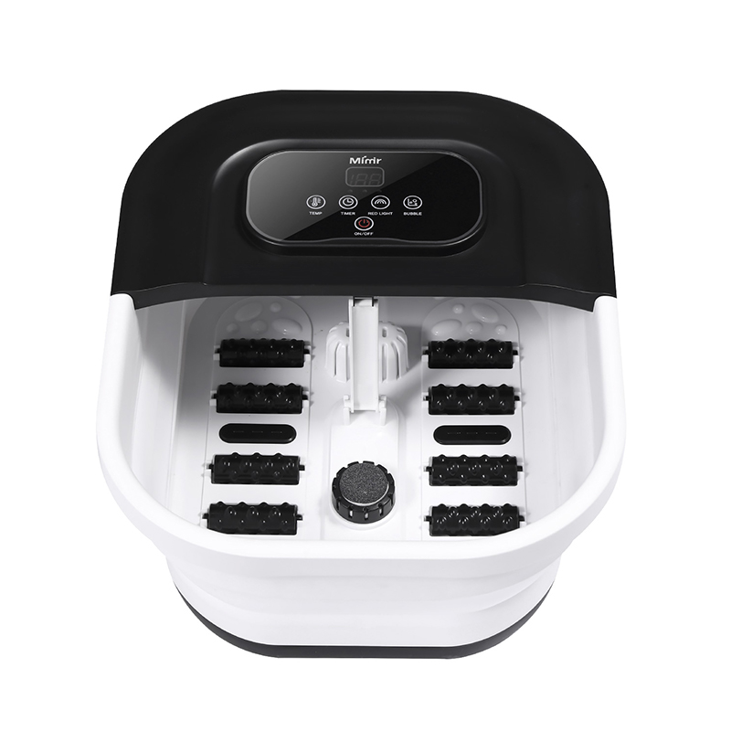 Machine de Spa pliable pour les pieds, MZD-22B-2, 500W, avec 8 rouleaux de Massage, pour la relaxation des pieds