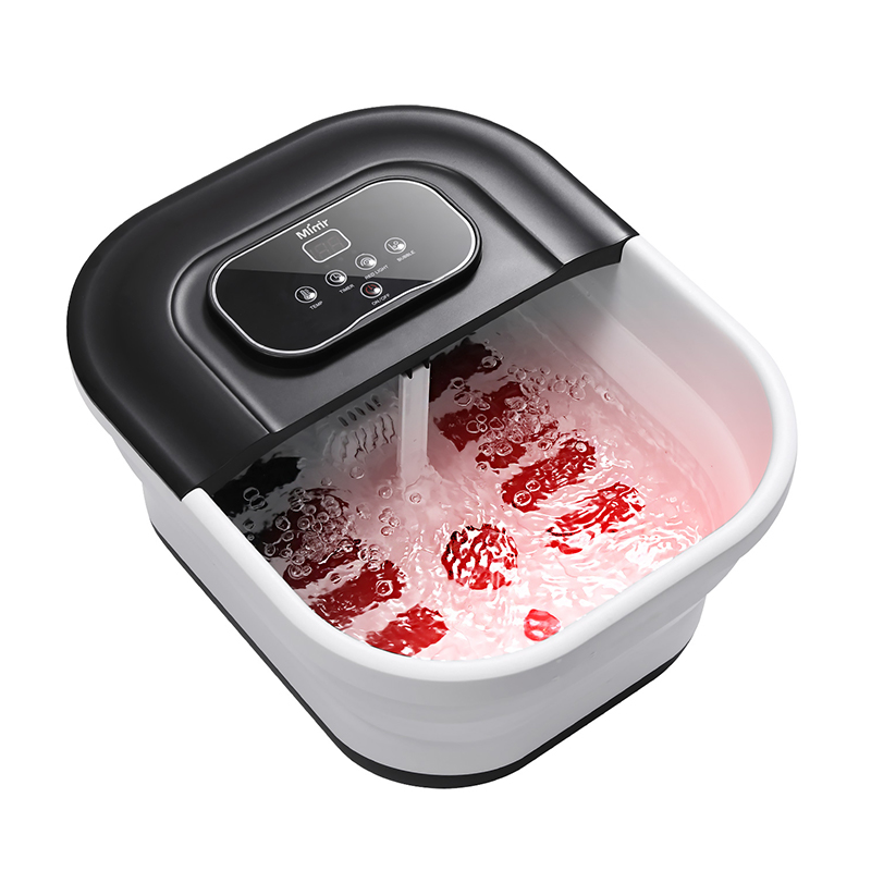 Machine de Spa pliable pour les pieds, MZD-22B-2, 500W, avec 8 rouleaux de Massage, pour la relaxation des pieds