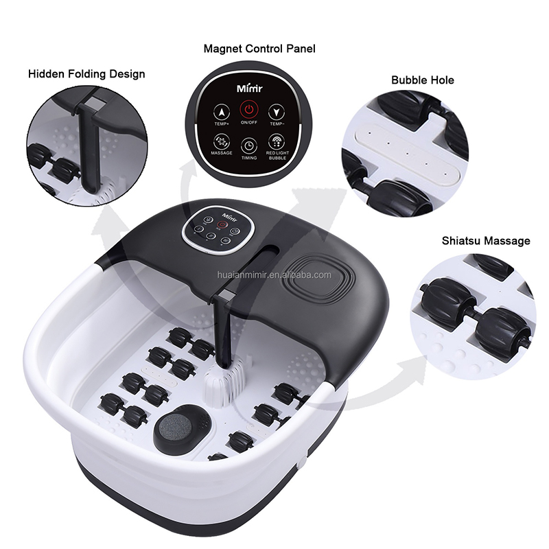 Machine pliable de station thermale de pied de MZD-02D pour le massage de relaxation de pied