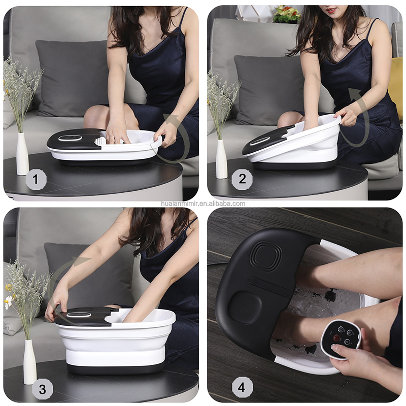 Machine pliable de station thermale de pied de MZD-02D pour le massage de relaxation de pied