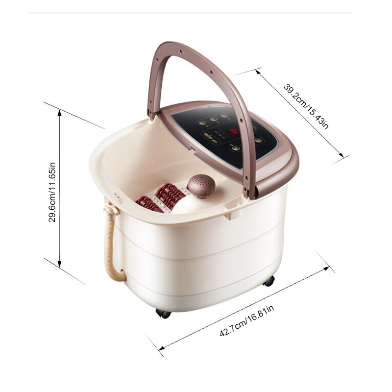 Machine automatique de massage de bain de spa de pieds JD-618 avec rouleaux de massage rotatifs